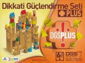 Dikkati Güçlendirme Seti Plus 6 Yaş (3 Kitap)