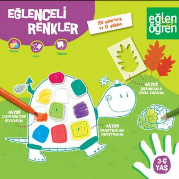 Eğlen Öğren - Eğlenceli Renkler (3-6 Yaş)