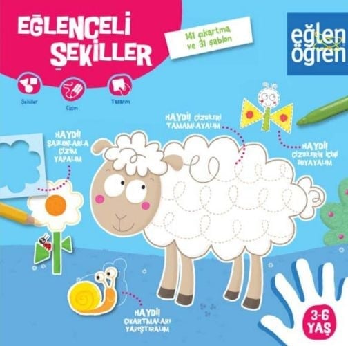 Eğlen Öğren - Eğlenceli Şekiller (3-6 Yaş)