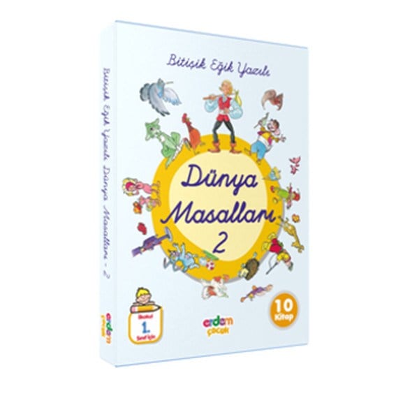 El Yazılı Dünya Masalları Dizisi 2 -  (10 Kitap Takım)