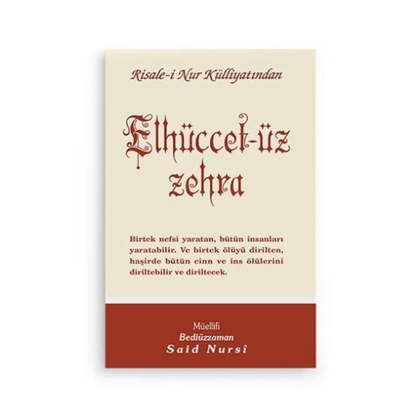 Elhüccet-üz Zehra Cep Boy
