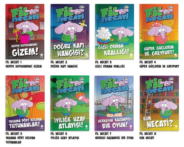 Fil Necati Seti (8 Kitap)