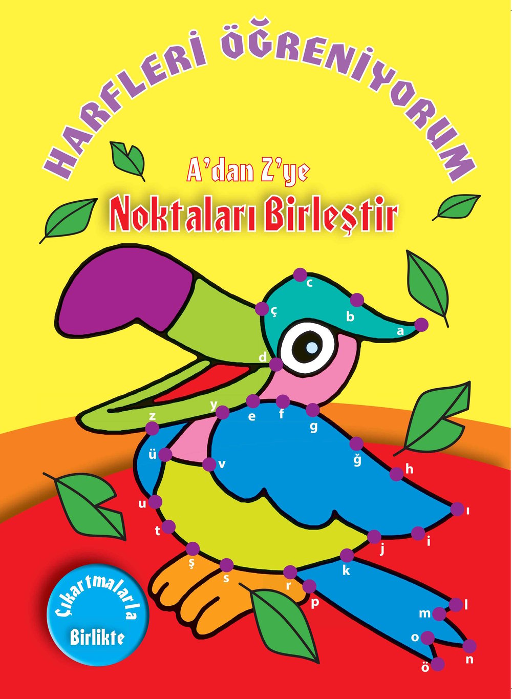 Harfleri Öğreniyorum A'dan Z'ye Noktaları Birleştir
