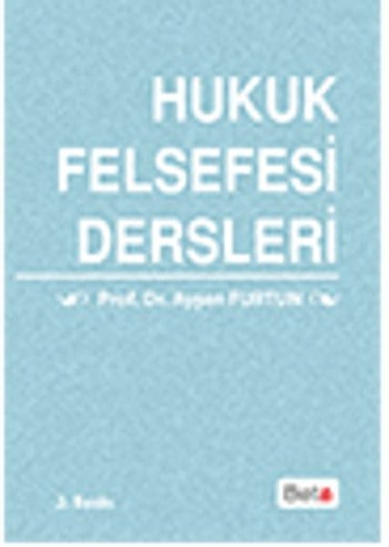 Hukuk Felsefesi Dersleri