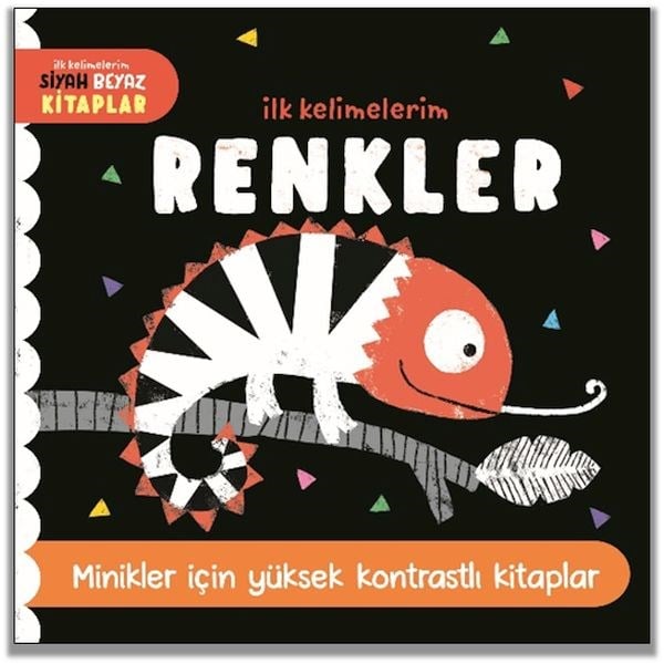 İlk Kelimelerim Siyah Beyaz Kitaplar Renkler