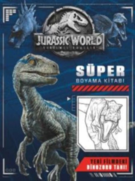 Jurassic World - Süper Boyama Kitabı