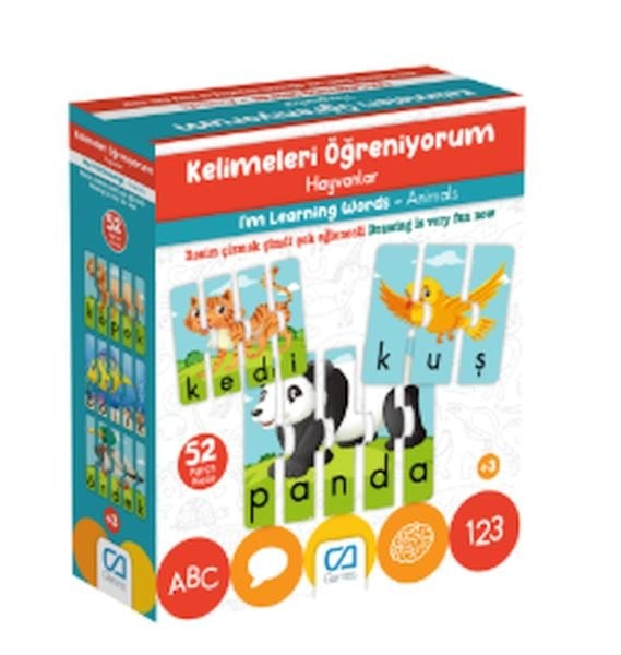 Kelimeleri Öğreniyorum Hayvanlar