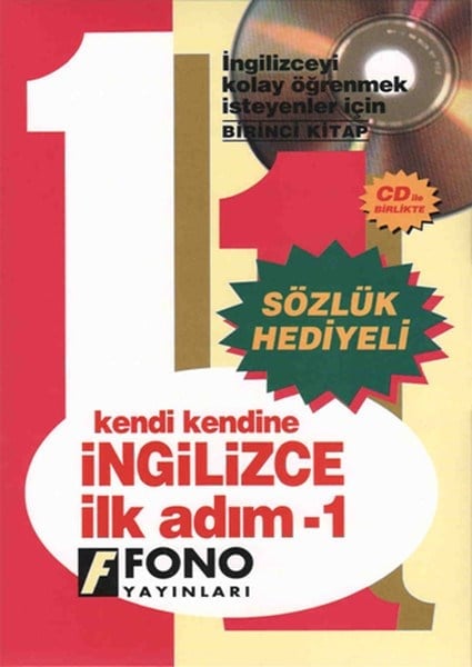 Kendi Kendine İngilizce İlk Adım 1. Kitap CDli (Sözlük Hediyeli)