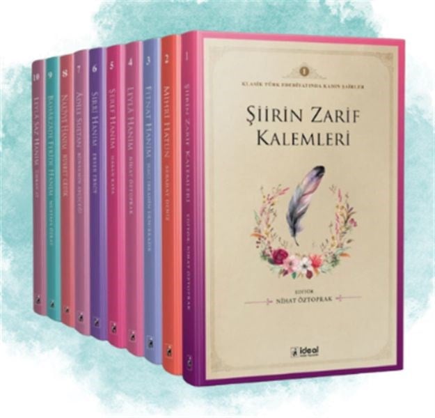 Klasik Türk Edebiyatında Kadın Şairler Serisi 10 Kitap Set