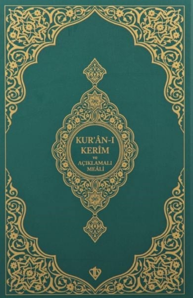 Kuranı Kerim Ve Açıklamalı Karşılıklı Meali Roman Boy (yeşil)
