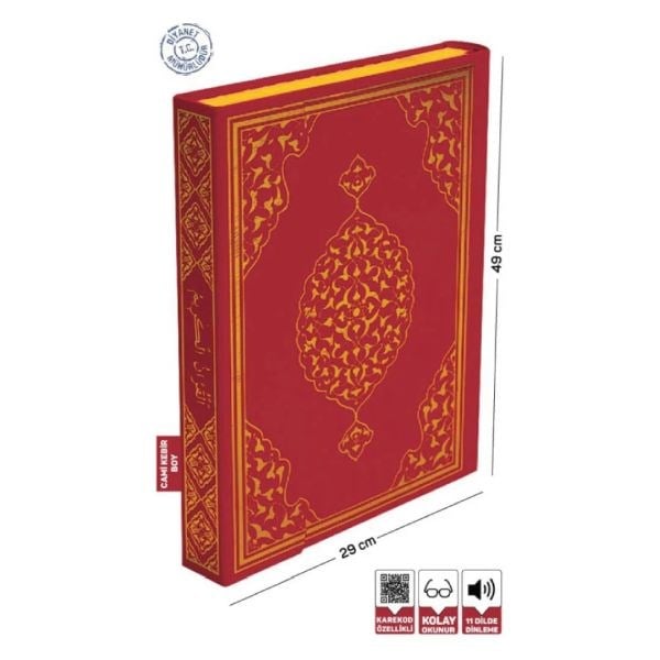 Kur’ân-ı Kerim Bilgisiyar Hatlı Camii Kebir Boy
