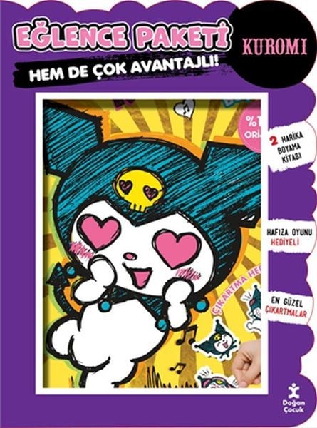 Kuromi 2'li Boyama Eğlence Paketi