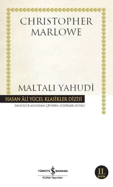 Maltalı Yahudi - Hasan Ali Yücel Klasikleri