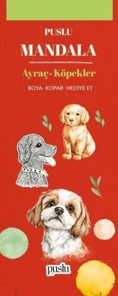 Mandala Ayraç - Köpekler