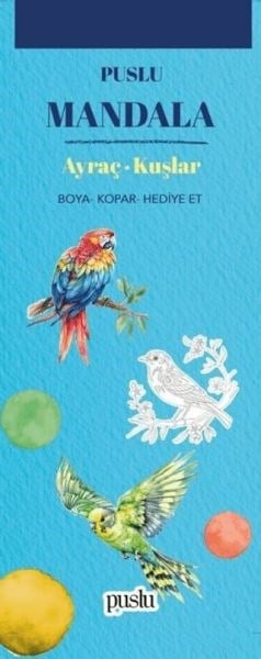 Mandala Ayraç - Kuşlar