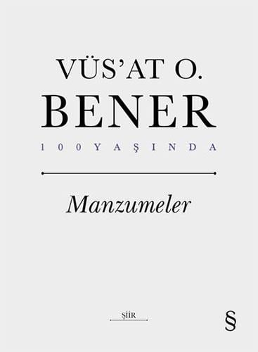 Manzumeler (Ciltli)