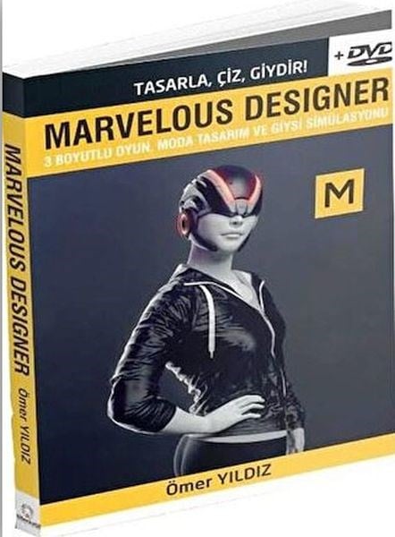 Marvelous Designer - 3 Boyutlu Oyun Moda Tasarım ve Giysi Simülasyonu - Dvd Ekiyle