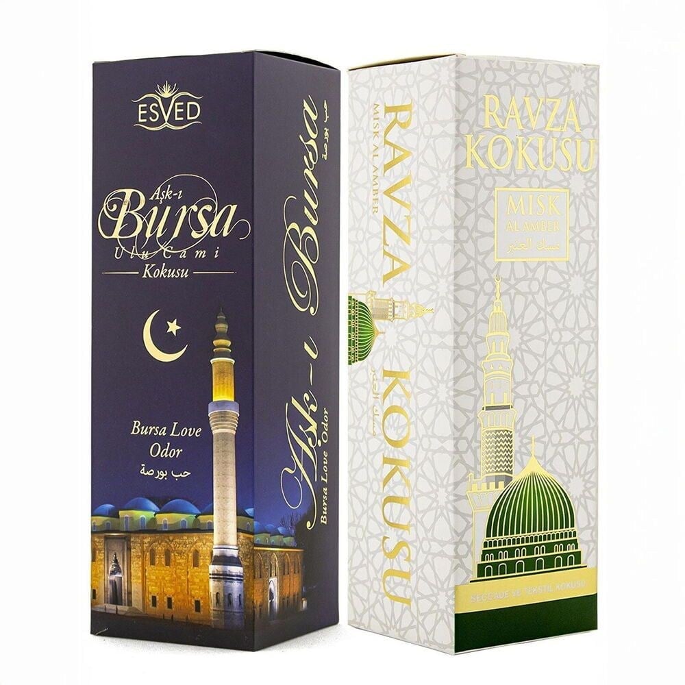 Medine Ravza Kokusu Ve Bursa Ulu Cami Kokusu Sprey 400 Ml.