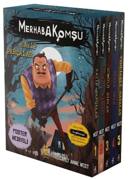 Merhaba Komşu 5 Kitaplık Kutulu Set