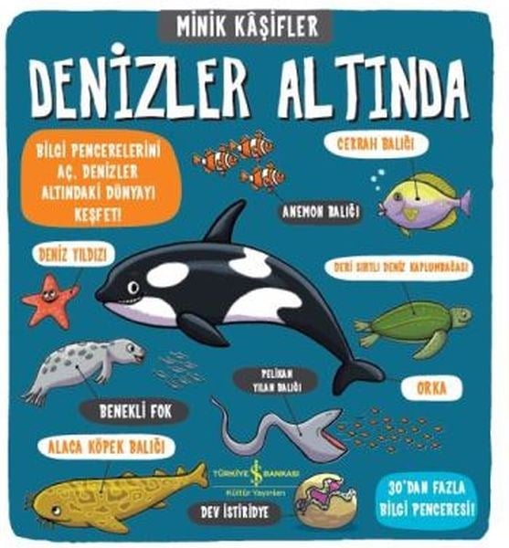 Minik Kaşifler - Denizler Altında (Ciltli)