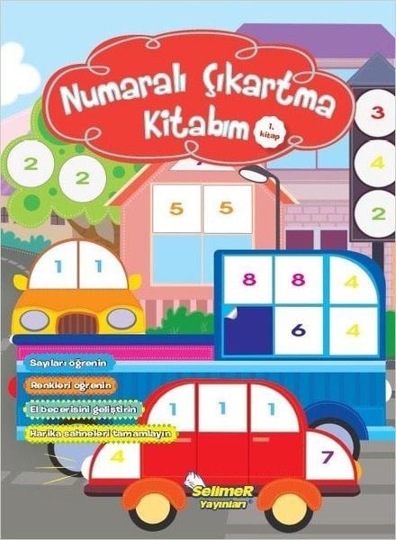 Numaralı Çıkartma Kitabım 1