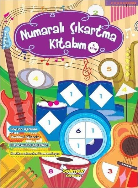 Numaralı Çıkartma Kitabım 4
