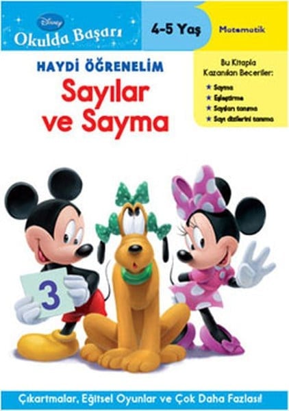 Okulda Başarı 02 - Haydi Öğrenelim Sayılar ve Sayma (4-5 Yaş)