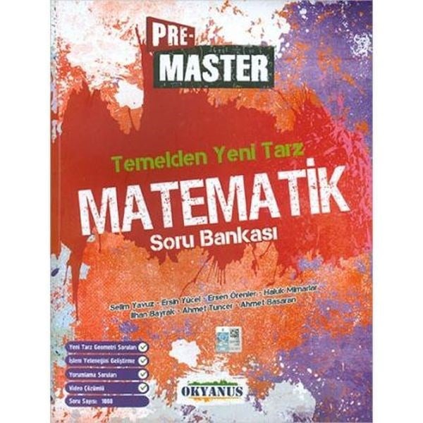 Okyanus Pre Master Temelden Yeni Tarz Matematik Soru Bankası (Yeni)