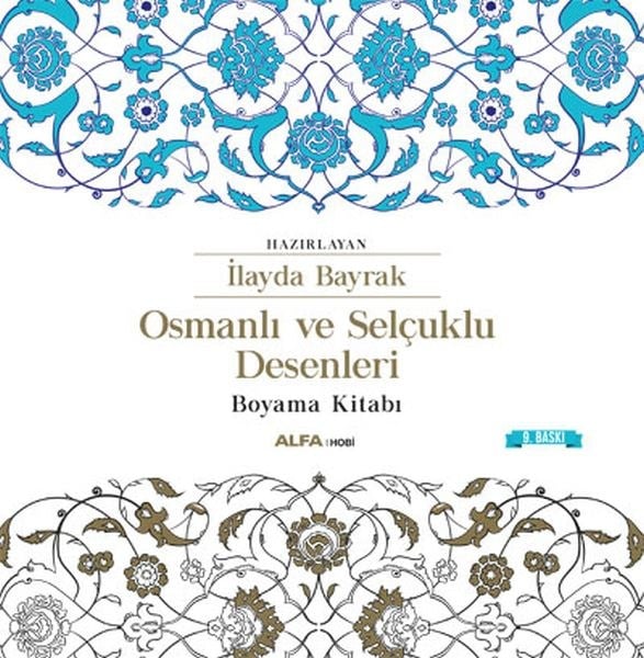 Osmanlı ve Selçuklu Desenleri Boyama Kitabı