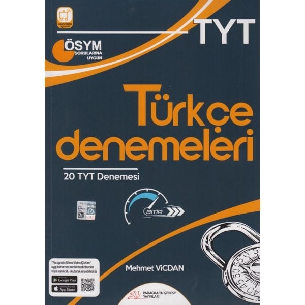 Paragrafın Şifresi Türkçe 20x40 Çözümlü Denemeleri