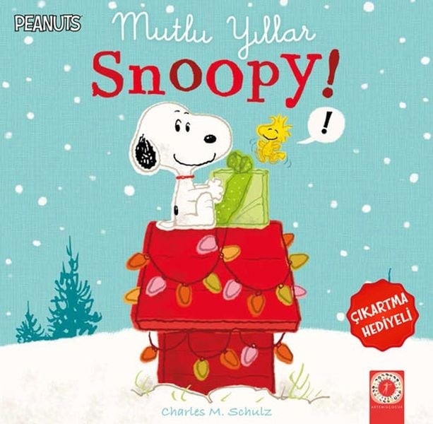 Peanuts Mutlu Yıllar Snoopy! - Çıkartma Hediyeli