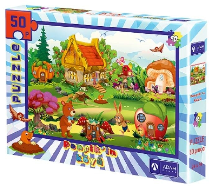 Ponçik'in Köyü 50 Parça Puzzle (24x34)