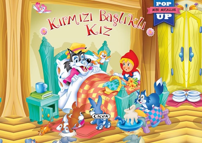 Pop-Up Mini Masallar-Kırmızı Başlıklı Kız