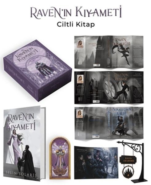 Raven'ın Kıyameti – Raven Akademisi Serisi 3 Kutulu