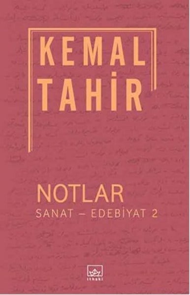 Sanat - Edebiyat 2 / Notlar