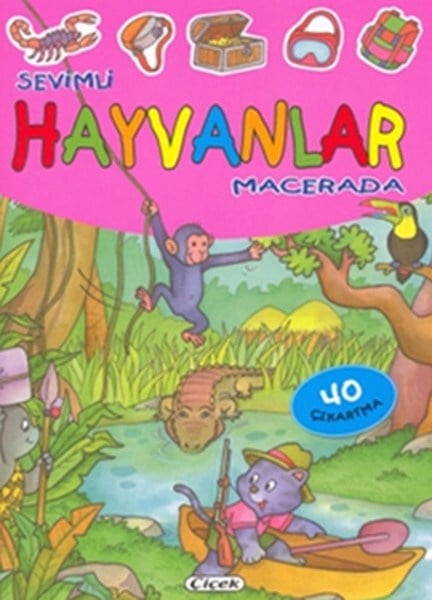 Sevimli Hayvanlar Macerada - 40 Çıkartma