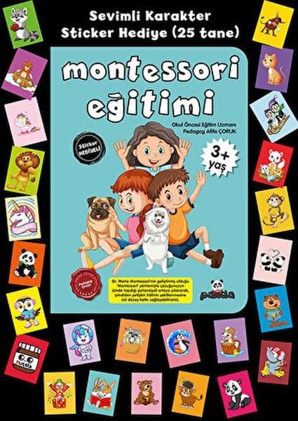Stickerlı 3+ Yaş Montessori Eğitimi