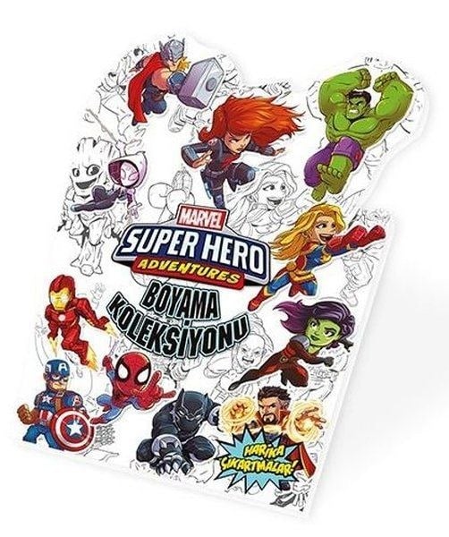 Süper Kahramanlar - Marvel Süper Kahramanlar Boyama Koleksiyonu