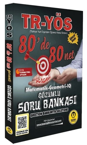 Tasarı  TR YÖS Matematik-Geometri-IQ 80 De 80 Net