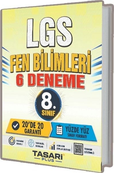 Tasarı 8. Sınıf LGS Fen Bilimleri 6 Deneme