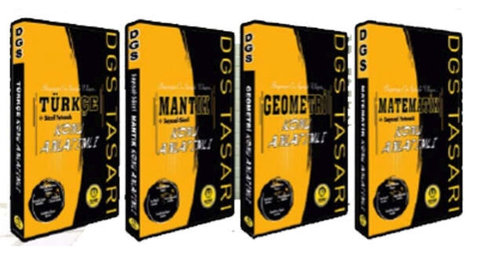 Tasarı DGS 4 lü Set Konu Anlatımı