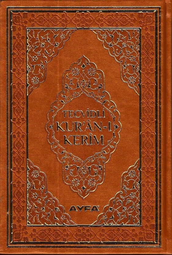 Tecvidli Kuranı Kerim Bilgisayar Hatlı Orta Boy