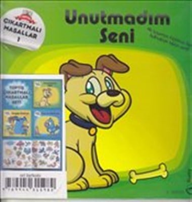 Toptiş Çıkartmalı Masalları Seti (3 Kitap)