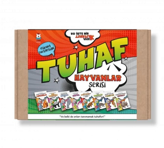 Tuhaf Hayvanlar Serisi - (8 Kitap Set)