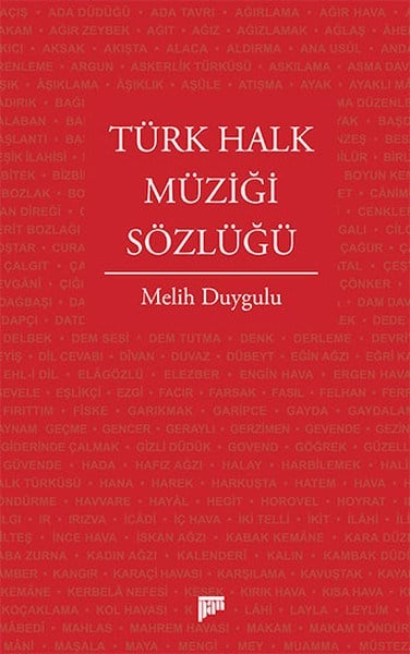 Türk Halk Müziği Sözlüğü