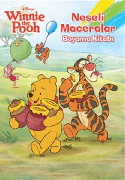 Winnie The Pooh Neşeli Maceralar  Boyama Kitabı