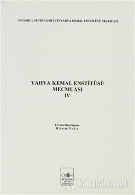 Yahya Kemal Enstitüsü Mecmuası 4. Cilt