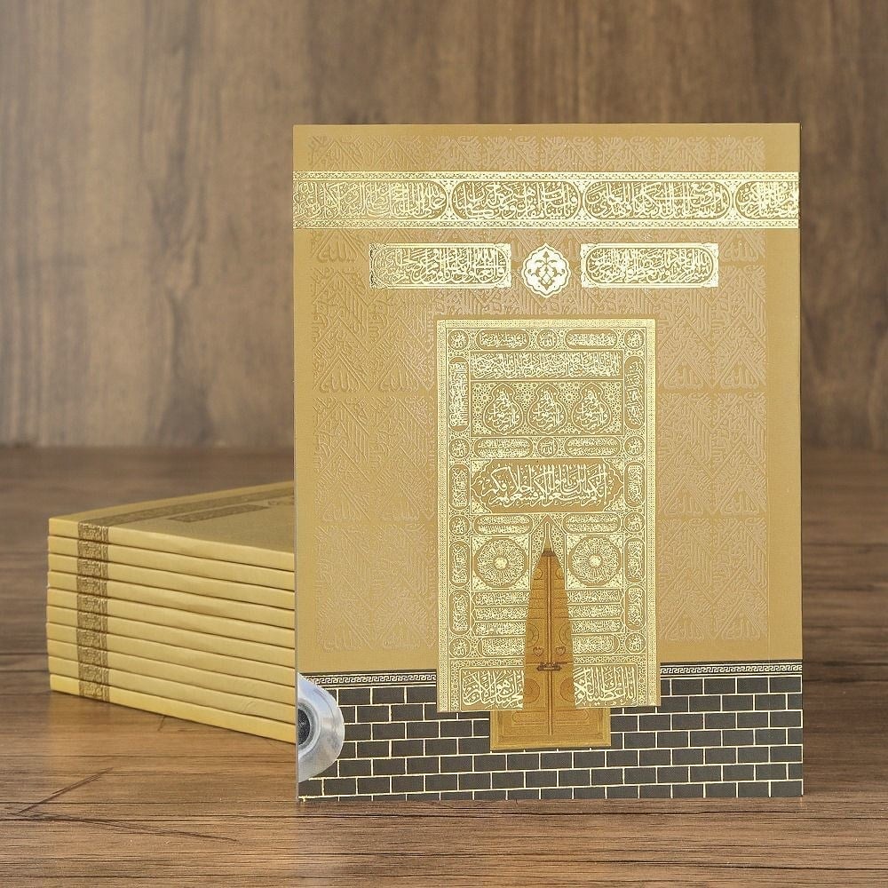Yasin Kitabı 10 Adet Çanta Boy(12x16 80 Sayfa) İsme Özel Etiketli Mevlüt İçin-Gold