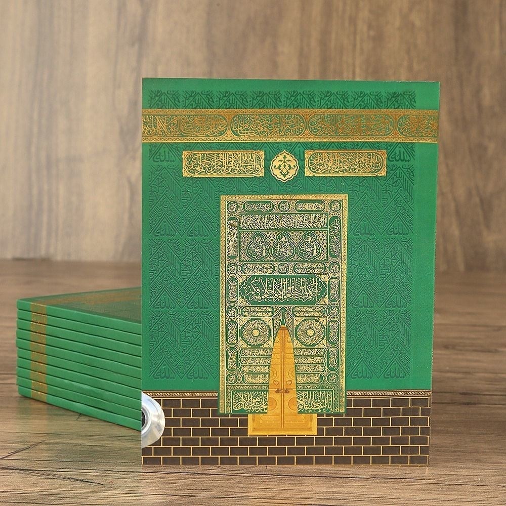 Yasin Kitabı 10 Adet Çanta Boy(12x16 80 Sayfa) İsme Özel Etiketli Mevlüt İçin-Yeşil
