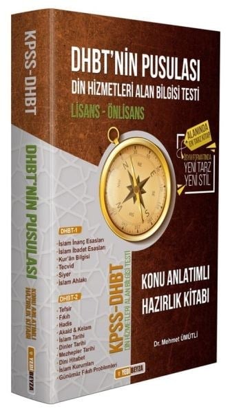 Yedibeyza DHBT nin Pusulası Lisans-Ön Lisans Konu Anlatımlı Hazırlık Kitabı